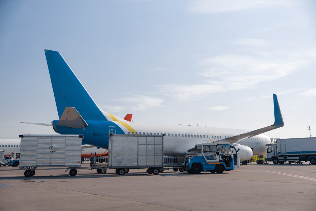 Avion transport batterie lithium